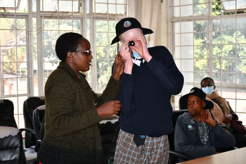 KERICHO COUNTY PROVIDES FREE CANCER SCREENING AND MONOCULARS TO PERSONS WITH ALBINISM AS IT SENSITIZES RESIDENTS ABOUT THE CONDITION