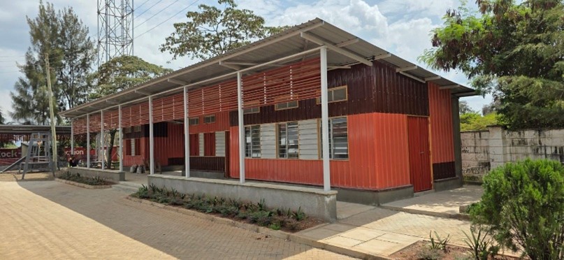 Canteen, meeting room and cafeteria at Kahawa Soweto health center to be ran by local youth group Soweto Kongo as social enterprises