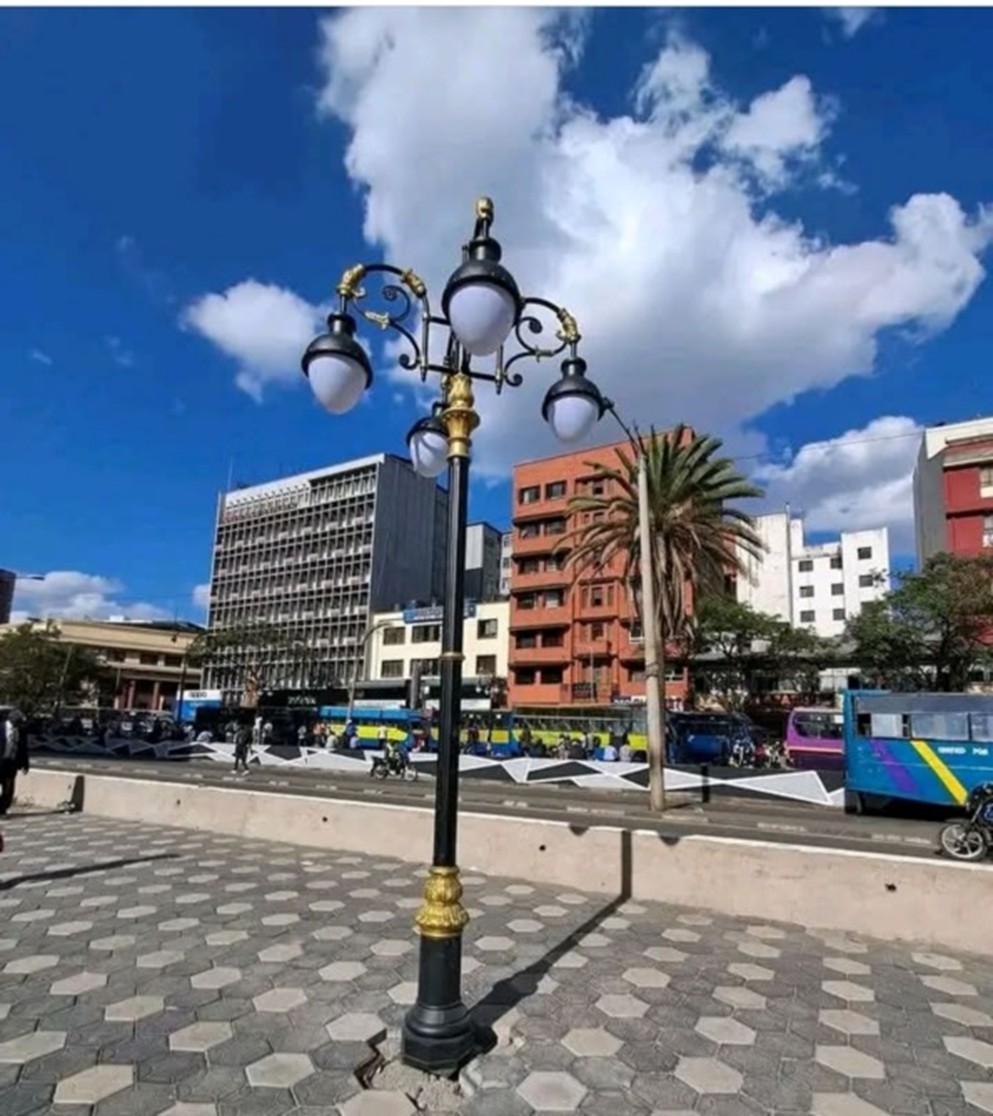 Modern street lighting infrastructure improving public safety and enabling a vibrant 24-hour urban economy